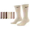Nike Men's   6 Pack Everyday Plus Cushioned Socks In Multi/neutral