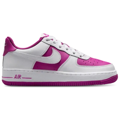 Nike Men's   Air Force 1 Hf In White/hot Fuchsia