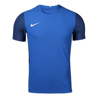 Nike Men's  Nk Vprknit Iii Jsy Casual Sports Breathable Colorblock Short Sleeve Blue T-shirt