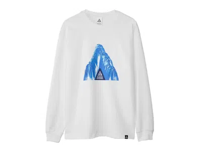 Pre-owned Nike Men's  Nrg Acg Ice Cave Longsleeve T-shirt In Summit White