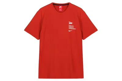 Pre-owned Nike Men's  Nsw Patta Tee Shirt In Dragon Red