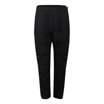 Nike Men's  Nsw Tech Pack Loose Casual Solid Color Sports Woven Long Pants/trousers Black
