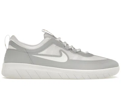 Pre-owned Nike Men's  Nyjah Free 2 Sb Sneakers In Sky Blue Grey/metallic Gold