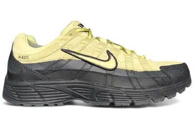 Pre-owned Nike Men's  P6000 Premium Sneakers In Limelight/dark Smoke Grey In Multi