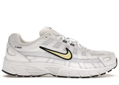 Pre-owned Nike Men's  P6000 Sneakers In White/black/lemon Chiffon In Multi