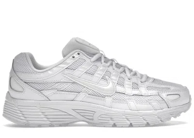 Pre-owned Nike Men's  P6000 Triple Sneakers In White