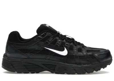 Pre-owned Nike Men's  P6000 White Sneakers In Black