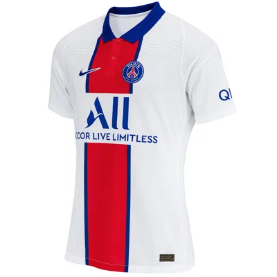 Pre-owned Nike Men's  Paris Saintgermain Away Vapor Match Shirt 202021 Jersey In White
