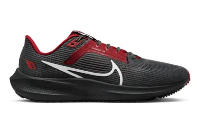 Pre-owned Nike Men's  Pegasus 40 Arizona Cardinals Sneakers In Anthracite/tough Red/black In Multi