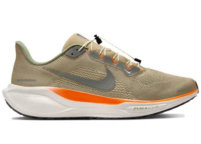 Pre-owned Nike Men's  Pegasus 41 Sneakers In Neutral Olive/parachute Beige/light Bone In Multi