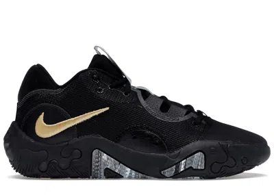 Pre-owned Nike Men's  Pg 6 Sneakers In Black/celestine Blue/peach Cream In Multi