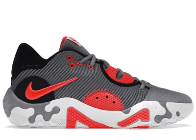 Pre-owned Nike Men's  Pg 6 Sneakers In Light Grey/infrared/white