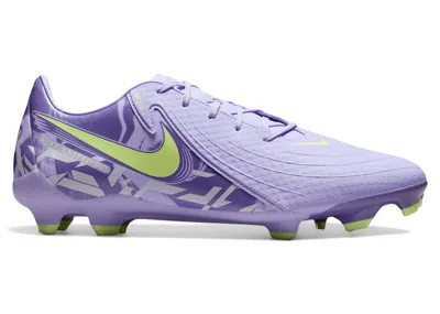 Pre-owned Nike Men's  Phantom Gx 2 Academy Fg/mg United Pack Sneakers In Purple Agate/barely Volt