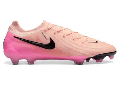Pre-owned Nike Men's  Phantom Gx 2 Elite Fg Prism Pack Sneakers In Crimson Tint/pink Blast/black