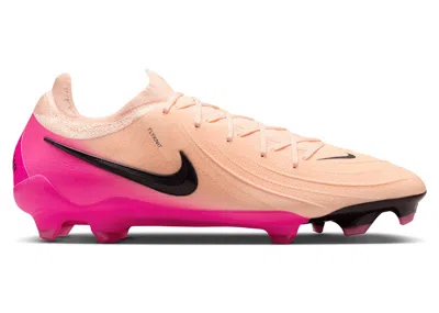 Pre-owned Nike Men's  Phantom Gx 2 Pro Fg Prism Pack Sneakers In Crimson Tint/pink Blast/black
