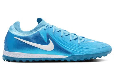 Pre-owned Nike Men's  Phantom Gx 2 Pro Tf Sneakers In Blue Fury/white