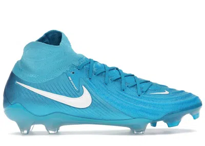 Pre-owned Nike Men's  Phantom Luna 2 Elite Fg Sneakers In Blue Fury/white