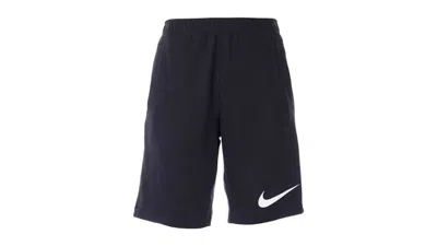 Pre-owned Nike Men's  Pink Taped Hem Shorts In Black