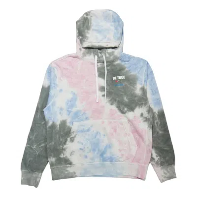 Nike Men's  Pocket Tie Dye Alphabet Printing Pink Blue