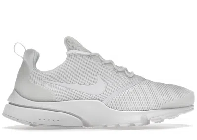 Pre-owned Nike Men's  Presto Fly Triple Sneakers In White