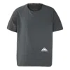 Nike Men's  Printing Pattern Splicing Round Neck Sports Short Sleeve Gray T-shirt