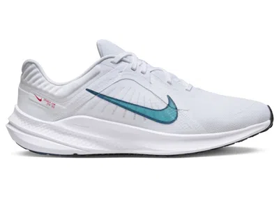 Pre-owned Nike Men's  Quest 5 Valerian Blue Sneakers In White/light Crimson/black In Multi