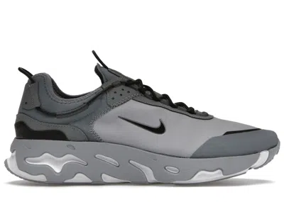 Pre-owned Nike Men's  React Live Se Sneakers In Stadium Grey/cool Grey/white In Multi