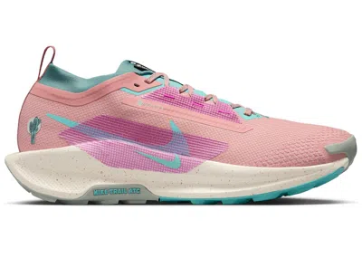 Pre-owned Nike Men's  React Pegasus Trail 5 Goretex Green Frost Sneakers In Red Stardust/bicoastal/vivid Grape