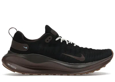 Pre-owned Nike Men's  Reactx Infinity Run 4 Baroque Brown Sneakers In Black/velvet Brown/earth In Multi