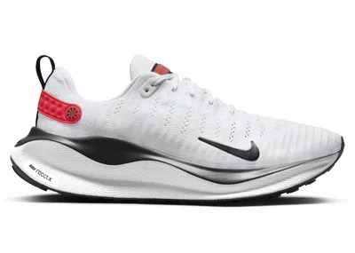 Pre-owned Nike Men's  Reactx Infinity Run 4 Black Sneakers In White/platinum Tint/light Crimson In Multi