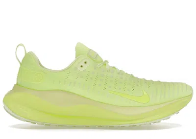 Pre-owned Nike Men's  Reactx Infinity Run 4 Sneakers In Barely In Volt/black/barely Volt