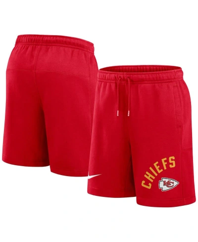 Nike Men's  Red Kansas City Chiefs Arched Kicker Shorts
