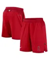 Nike Men's  Red Los Angeles Angels Authentic Collection Flex Vent Performance Shorts In Red