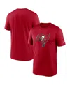 Nike Red Tampa Bay Buccaneers Legend Logo Performance T-shirt In Red