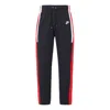 Nike Men's  Retro Splicing Knit Sports Pants/trousers/joggers Black In Blue