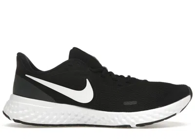 Pre-owned Nike Men's  Revolution 5sneakers In Black/anthracite/white In Multi