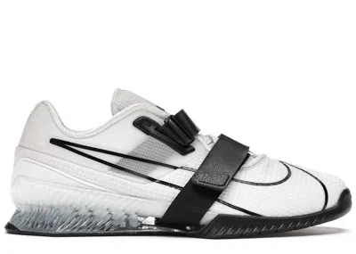 Pre-owned Nike Men's  Romaleos 4 Sneakers In White/black In Multi