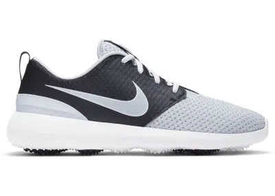Pre-owned Nike Men's  Roshe Golf Sneakers In Pure Platinum/black/white