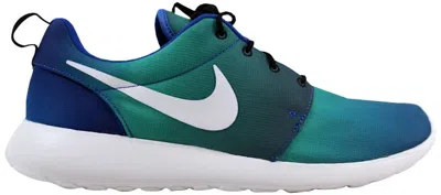 Pre-owned Nike Men's  Roshe One Printmidnight Navy Sneakers In Game Royal/white/light Retro
