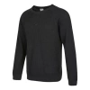 Nike Men's  Round Neck Long Sleeves Casual Sports Pullover Wool Sweater Black