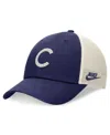 NIKE MEN'S NIKE ROYAL CHICAGO CUBS COOPERSTOWN COLLECTION REWIND CLUB TRUCKER ADJUSTABLE HAT