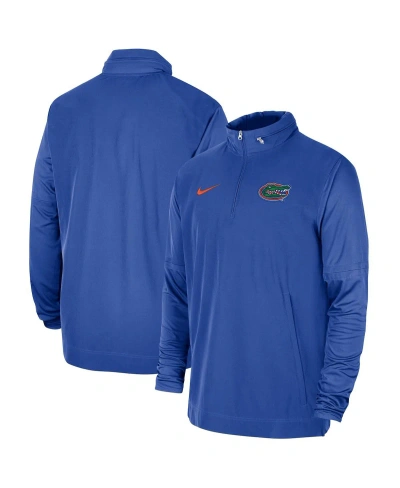 Nike Men's  Royal Florida Gators 2023 Coach Half-zip Hooded Jacket