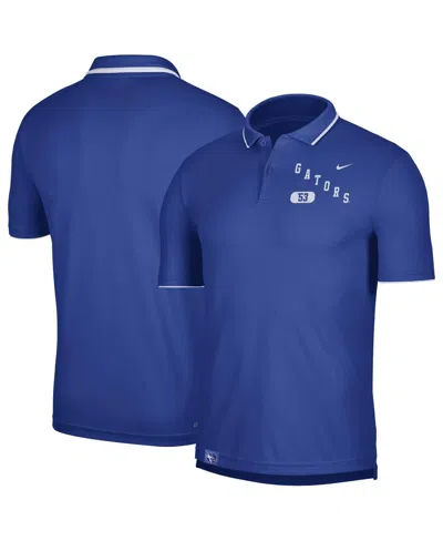 Nike Men's  Royal Florida Gators Wordmark Performance Polo Shirt