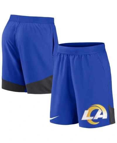 Nike Men's  Royal Los Angeles Rams Stretch Performance Shorts