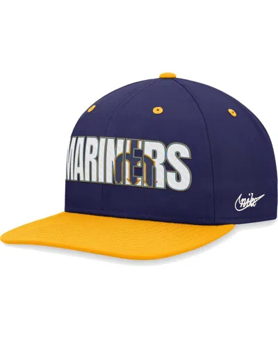 Nike Men's  Royal Seattle Mariners Cooperstown Collection Pro Snapback Hat