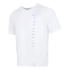 Nike Men's  Running Casual Sports Breathable Short Sleeve White T-shirt In White