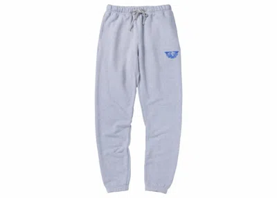 Pre-owned Nike Men's  Sb Born X Raised Capital Head Sweatpants In Heather Grey