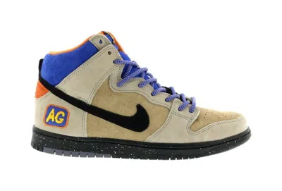 Pre-owned Nike Men's  Sb Dunk High Acapulco Gold Sneakers In Grain/black/sandtrap