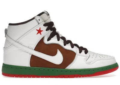 Pre-owned Nike Men's  Sb Dunk High Cali (2014) Sneakers In Pecan/white