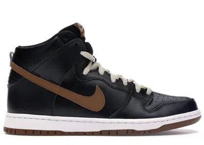 Pre-owned Nike Men's  Sb Dunk High Guiness Sneakers In Black/light British Tan In Multi